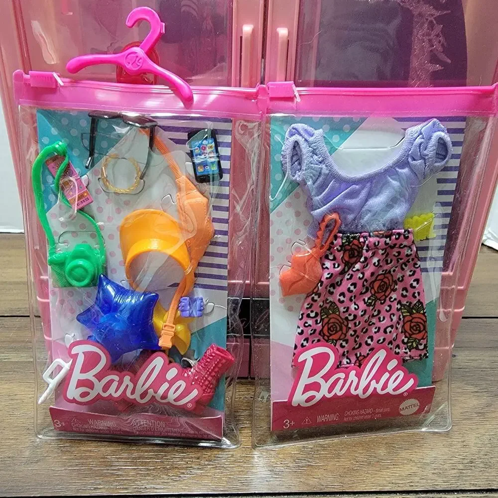 Barbie Wardrobe Closet, Accessories and Clothes